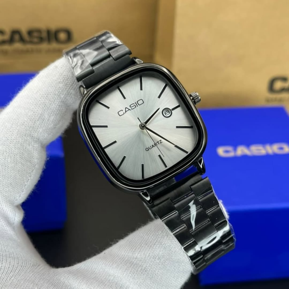 Casio Vintage Unisex Dijital Kol Saati Metal Kordon 50M Su Geçirmez Şık