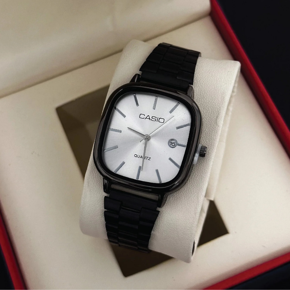 Casio Vintage Unisex Dijital Kol Saati Metal Kordon 50M Su Geçirmez Şık