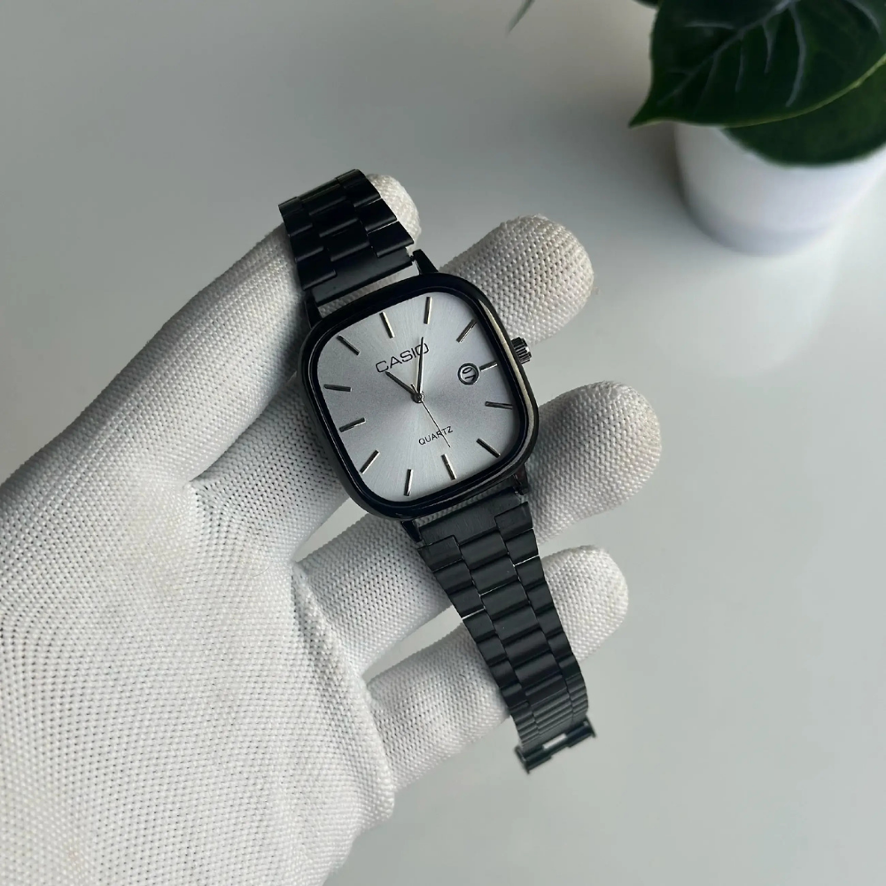 Casio Vintage Unisex Dijital Kol Saati Metal Kordon 50M Su Geçirmez Şık