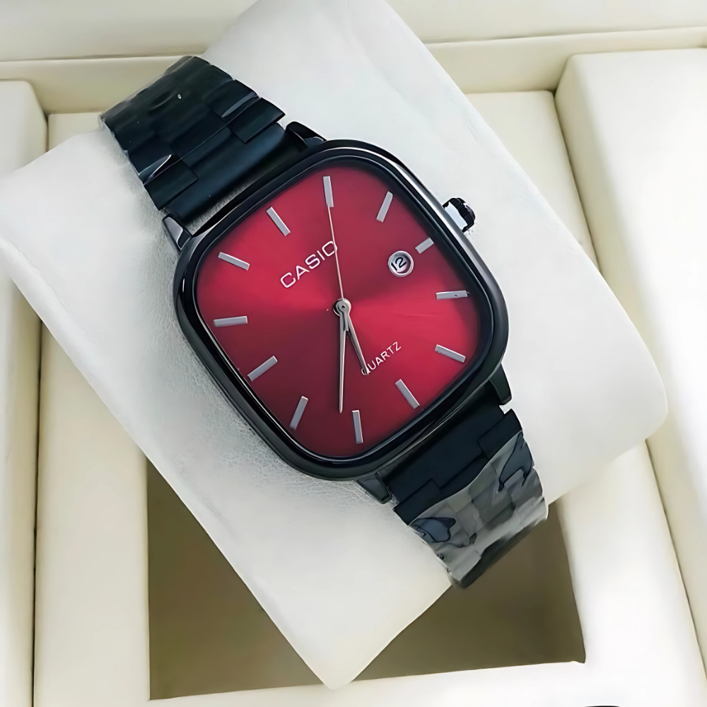 Casio Vintage Unisex Dijital Kol Saati Metal Kordon 50M Su Geçirmez Şık