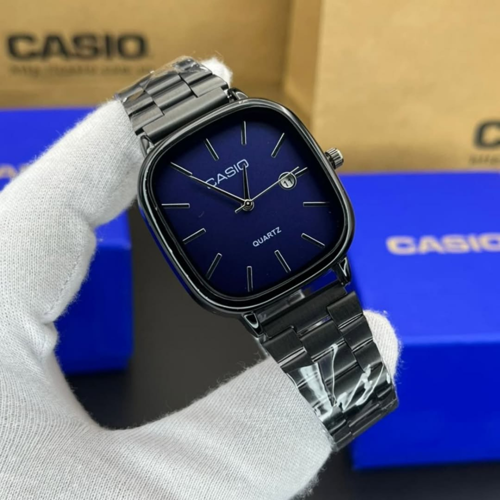 Casio Vintage Unisex Dijital Kol Saati Metal Kordon 50M Su Geçirmez Şık