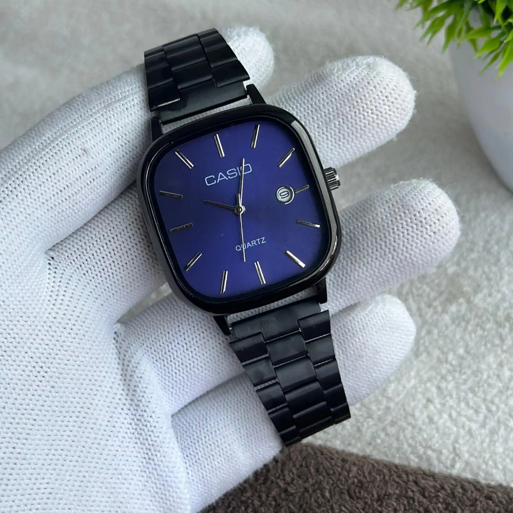 Casio Vintage Unisex Dijital Kol Saati Metal Kordon 50M Su Geçirmez Şık