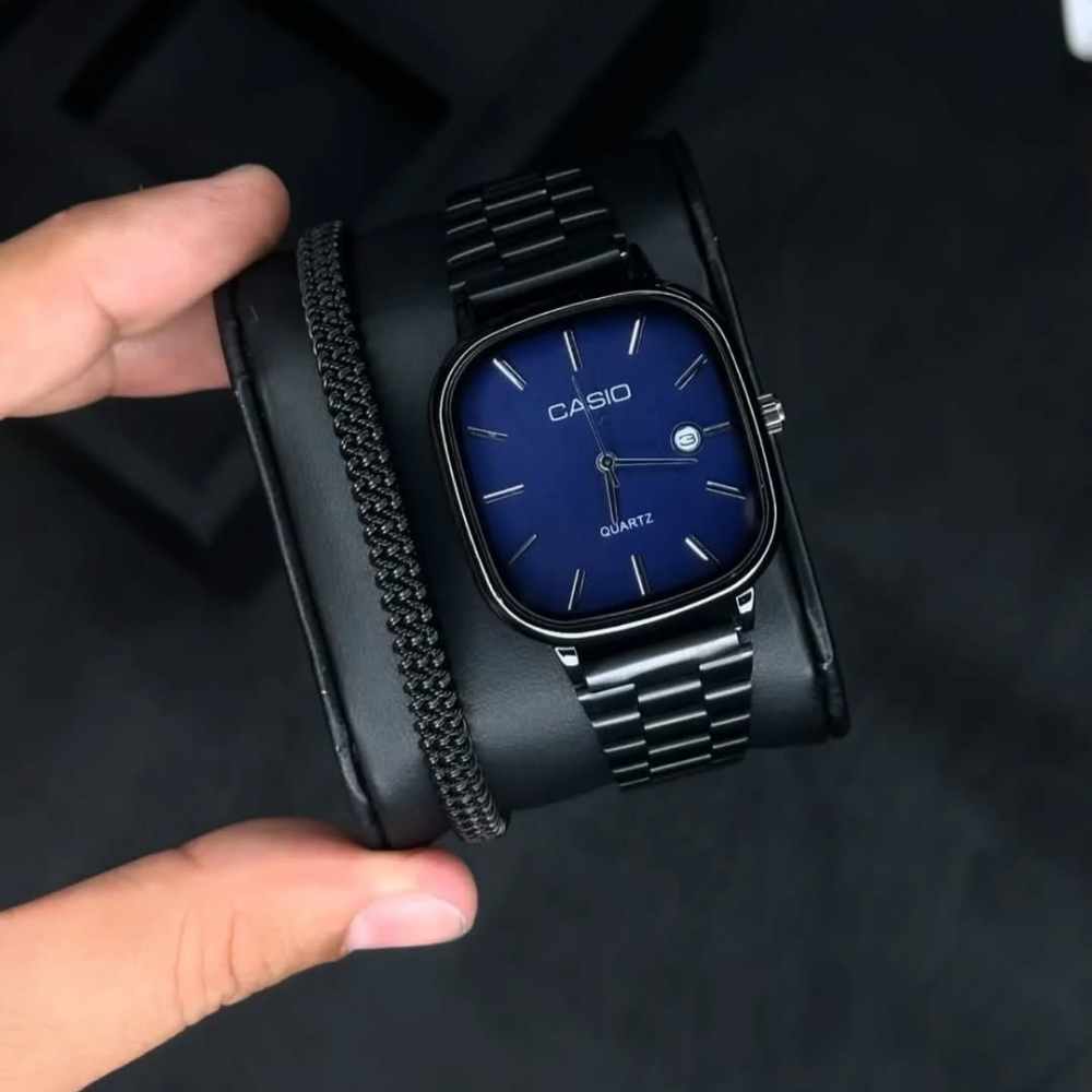 Casio Vintage Unisex Dijital Kol Saati Metal Kordon 50M Su Geçirmez Şık