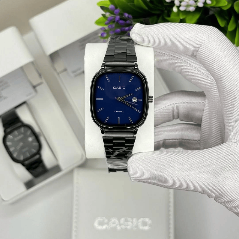 Casio Vintage Unisex Dijital Kol Saati Metal Kordon 50M Su Geçirmez Şık