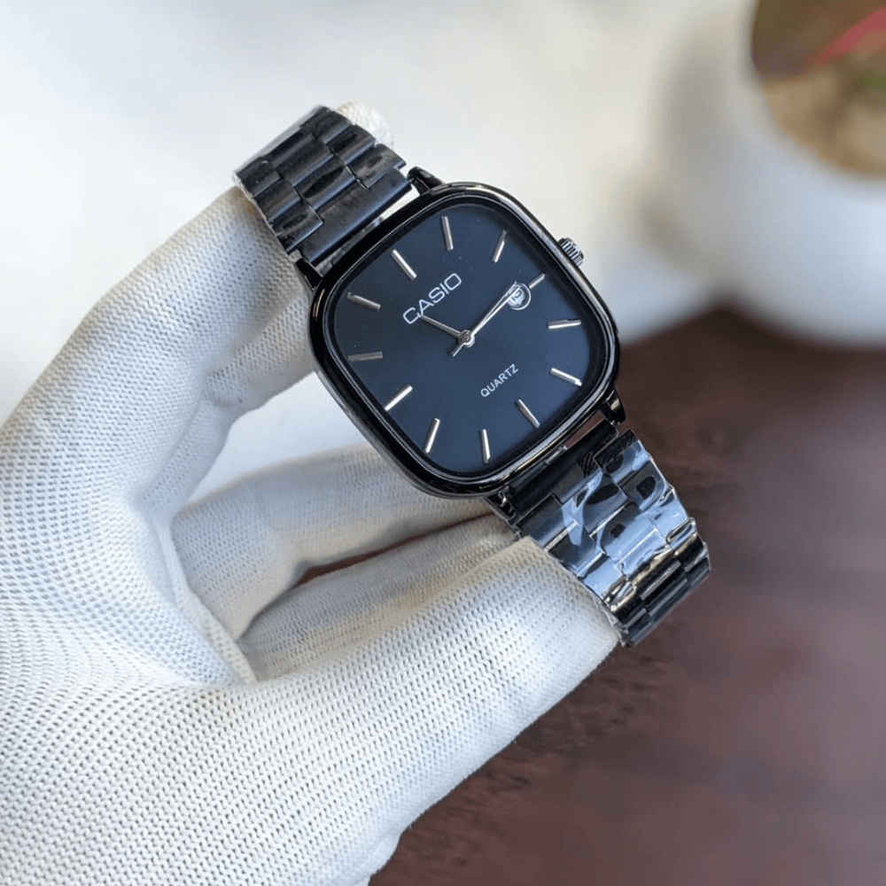 Casio Vintage Unisex Dijital Kol Saati Metal Kordon 50M Su Geçirmez Şık