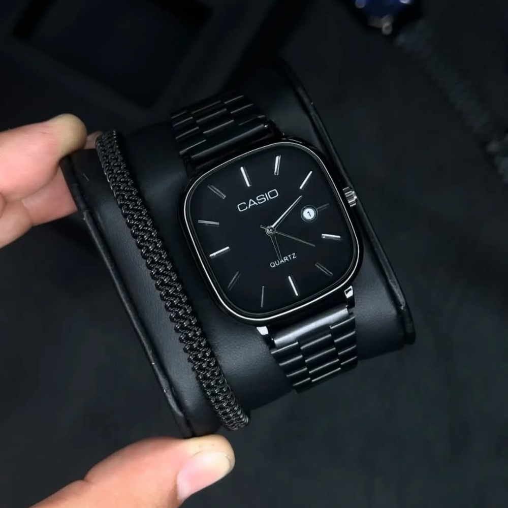 Casio Vintage Unisex Dijital Kol Saati Metal Kordon 50M Su Geçirmez Şık