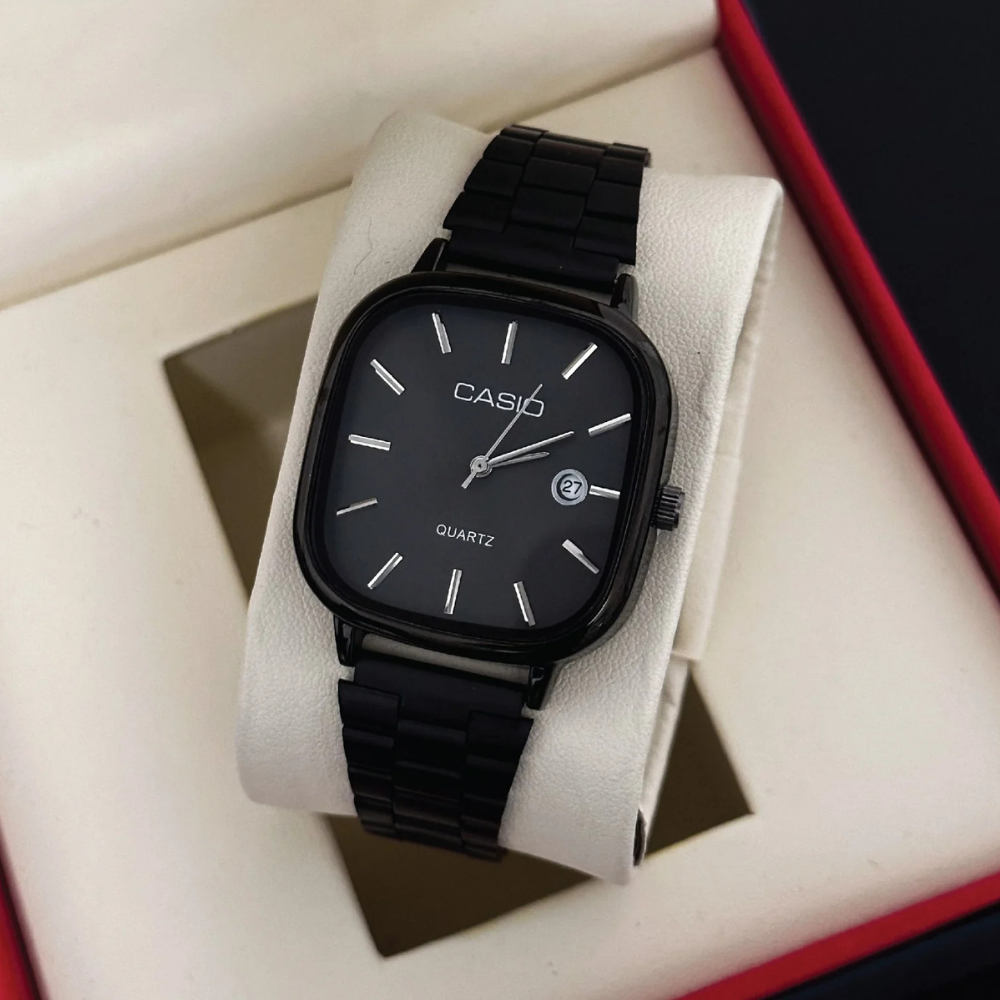 Casio Vintage Unisex Dijital Kol Saati Metal Kordon 50M Su Geçirmez Şık