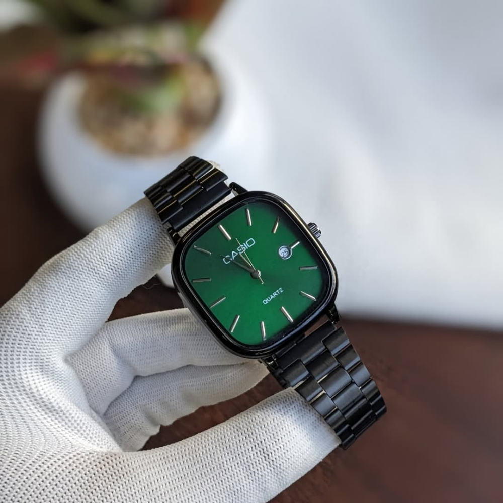 Casio Vintage Unisex Dijital Kol Saati Metal Kordon 50M Su Geçirmez Şık