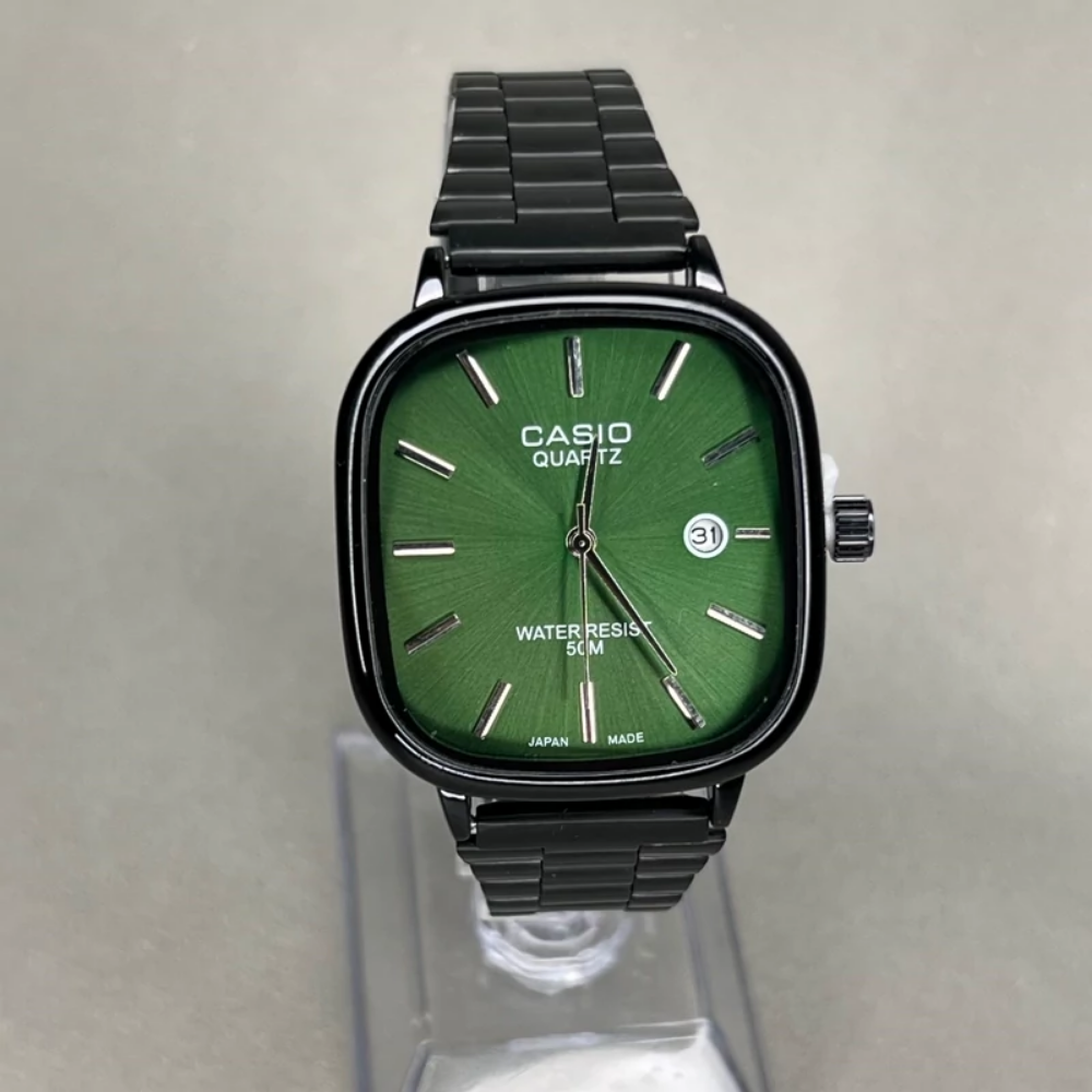 Casio Vintage Unisex Dijital Kol Saati Metal Kordon 50M Su Geçirmez Şık