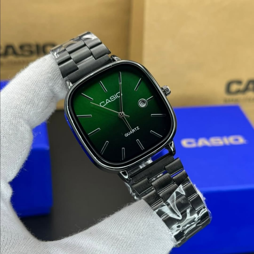 Casio Vintage Unisex Dijital Kol Saati Metal Kordon 50M Su Geçirmez Şık