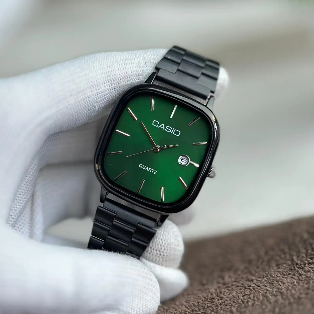Casio Vintage Unisex Dijital Kol Saati Metal Kordon 50M Su Geçirmez Şık