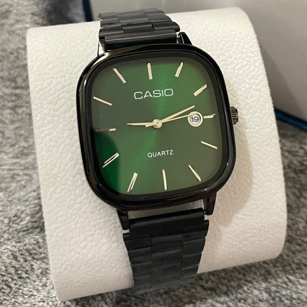 Casio Vintage Unisex Dijital Kol Saati Metal Kordon 50M Su Geçirmez Şık