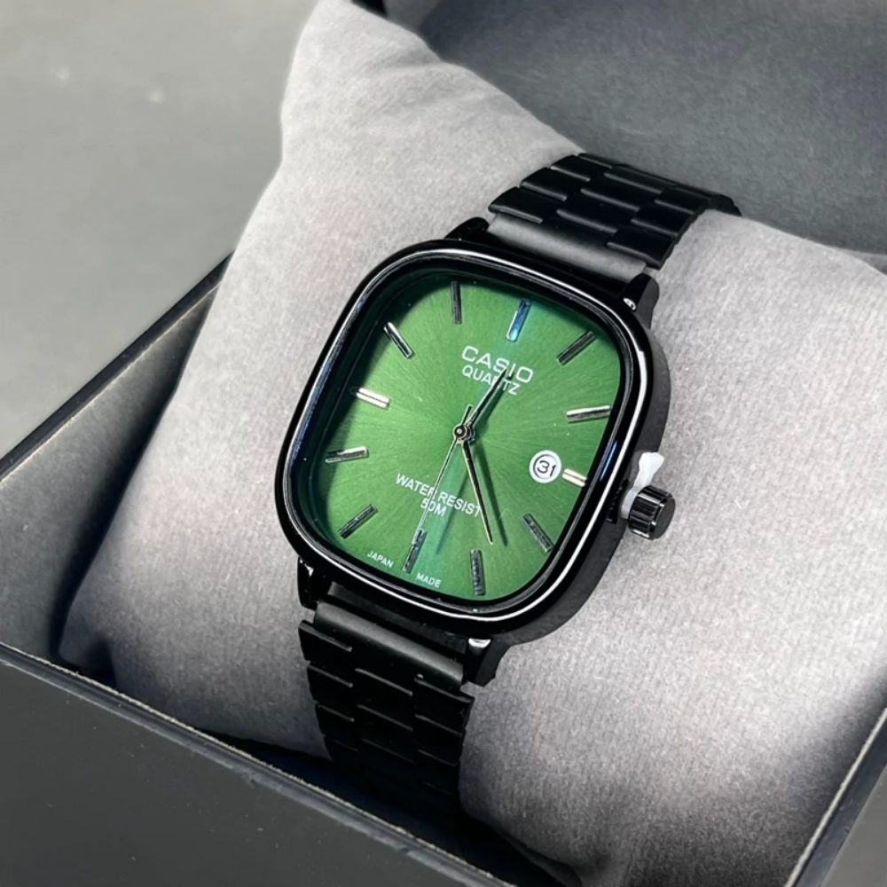 Casio Vintage Unisex Dijital Kol Saati Metal Kordon 50M Su Geçirmez Şık