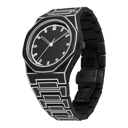 ZEPH Z01 2D Gece Yarısı Sürümü Minimalist Şık Kol Saati