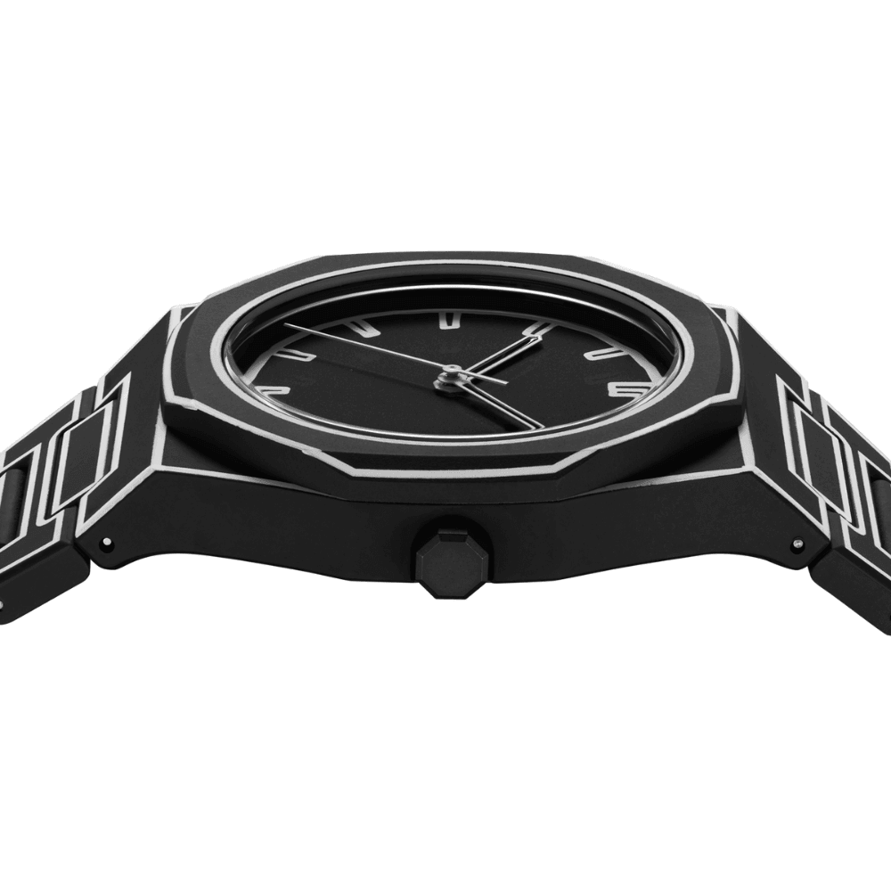 ZEPH Z01 2D Gece Yarısı Sürümü Minimalist Şık Kol Saati